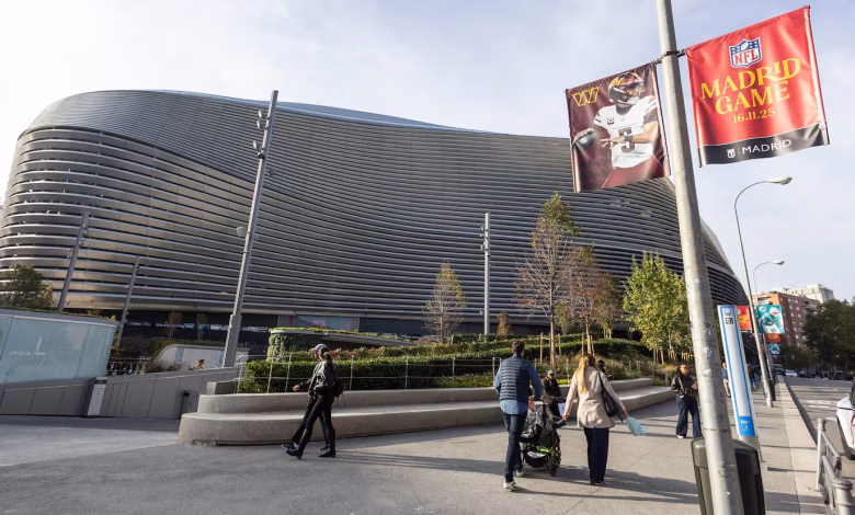 ريال مدريد البرنابيو مواقف السيارات