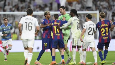 حسم الليغا بين ريال مدريد وبرشلونة