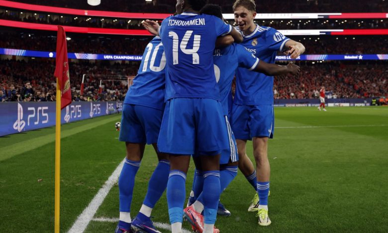 عقوبة بنفيكا ضد ريال مدريد