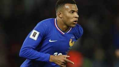 مبابي أزمة الركبة