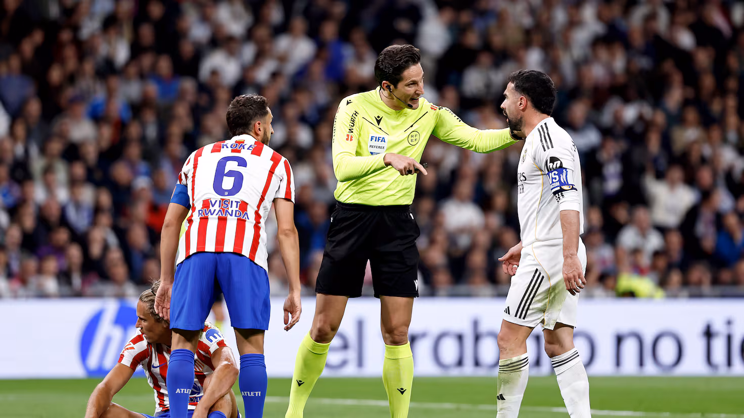 أتلتيكو مدريد وقت المراجعة بعد الديربي