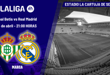 موعد مباراة ريال مدريد وبيتيس