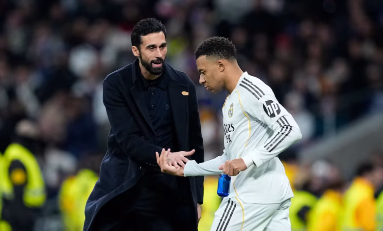 أربيلوا ومبابي ريال مدريد