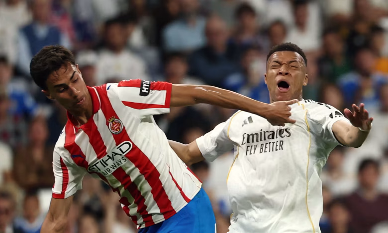 ركلة جزاء مبابي ضد جيرونا