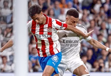 ركلة جزاء مبابي ضد جيرونا