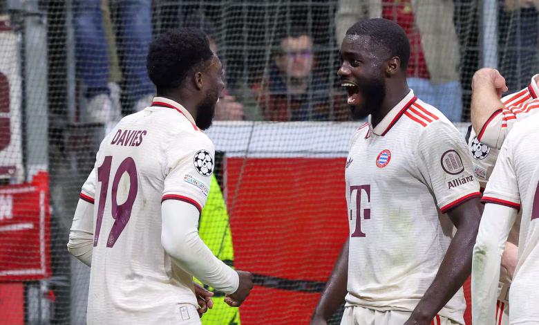 ديفيز وأوباميكانو ريال مدريد بايرن