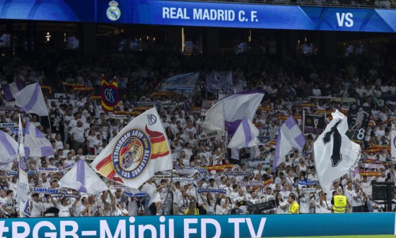 تيفو البرنابيو ضد بايرن