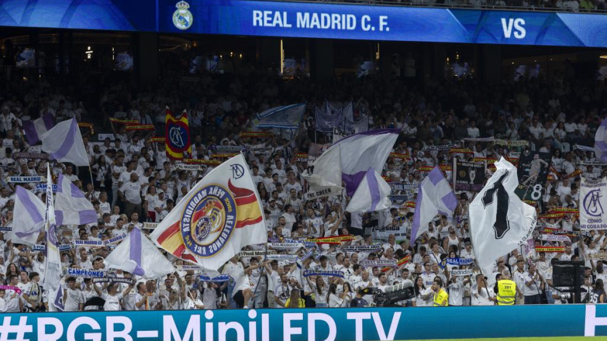 تيفو البرنابيو ضد بايرن