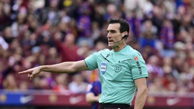 حكم مباراة ريال مدريد وألافيس