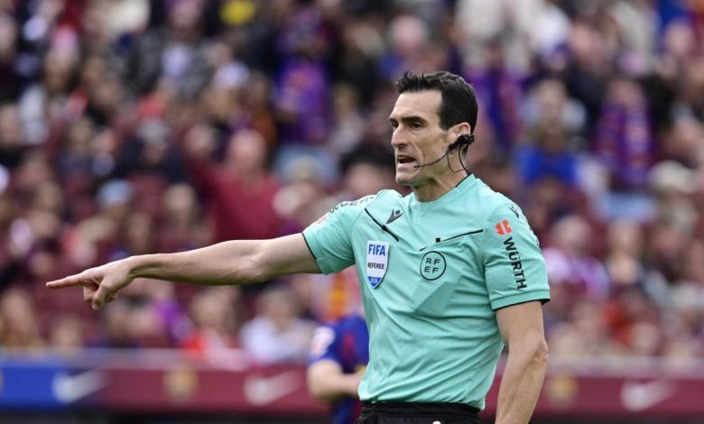 حكم مباراة ريال مدريد وألافيس