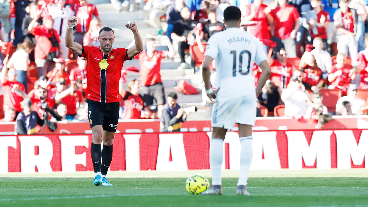 مبابي ريال مدريد مايوركا