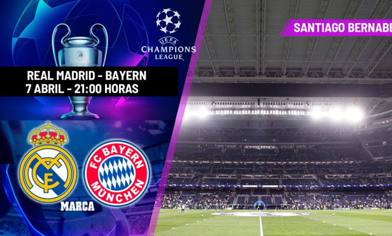 تشكيلة ريال مدريد ضد بايرن ميونخ