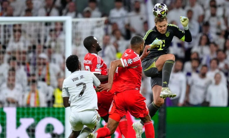 رقم بدني ريال مدريد ضد بايرن ميونخ