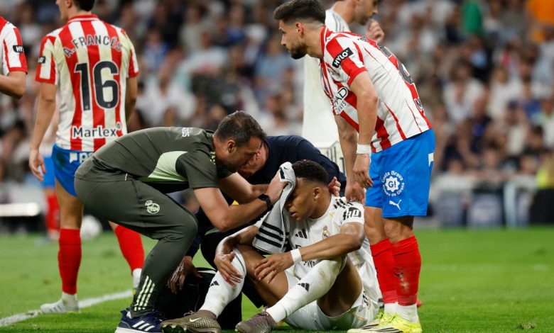 غياب مبابي عن مران ريال مدريد