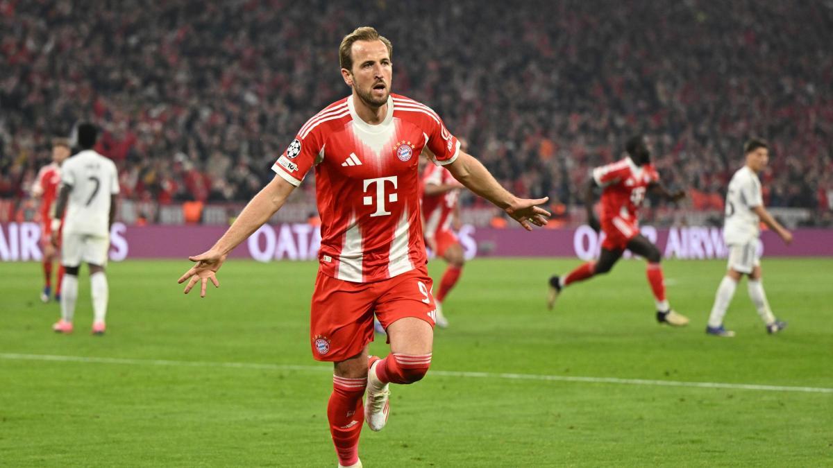 هدف هاري كين ضد ريال مدريد