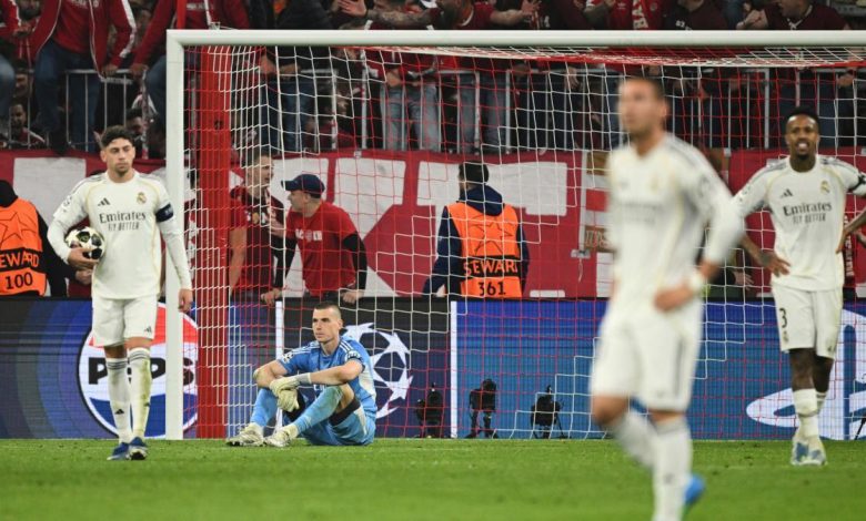 خروج ريال مدريد من دوري أبطال أوروبا