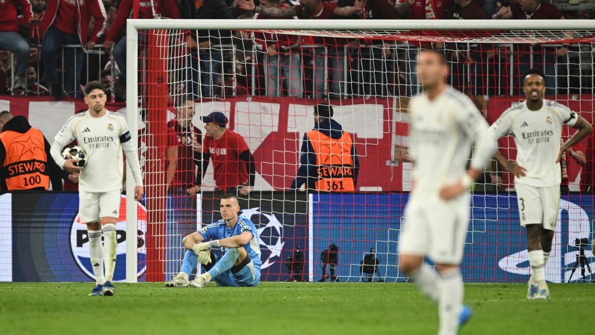 خروج ريال مدريد من دوري أبطال أوروبا