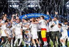 تكريم شباب ريال مدريد في البرنابيو