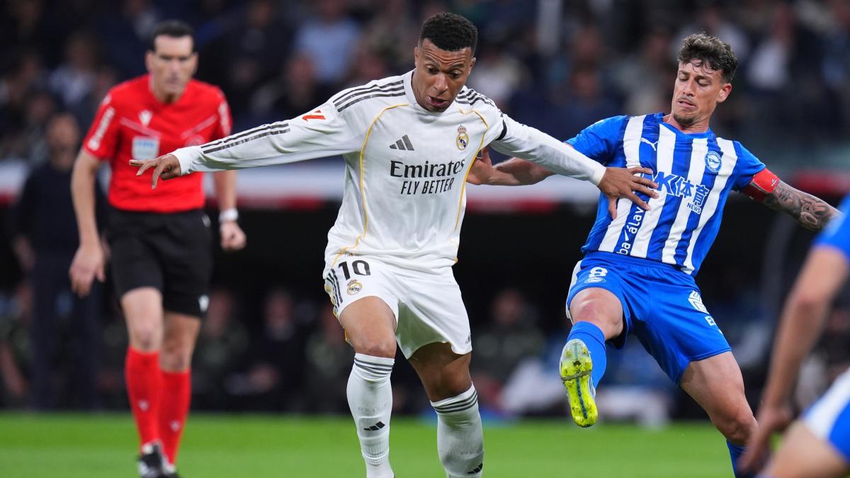 هدف مبابي ضد ألافيس