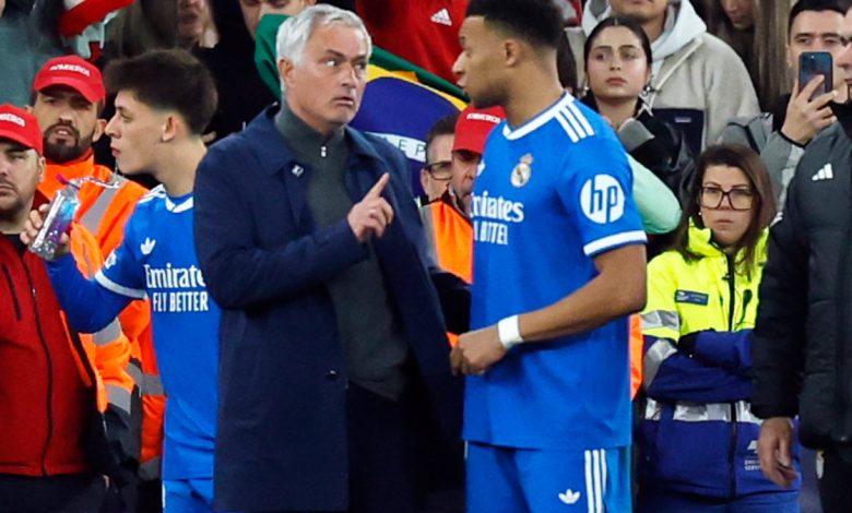 مبابي مورينيو ريال مدريد