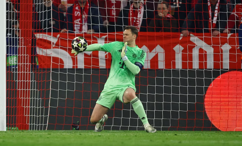 نوير يتجاوز ميسي في دوري الأبطال