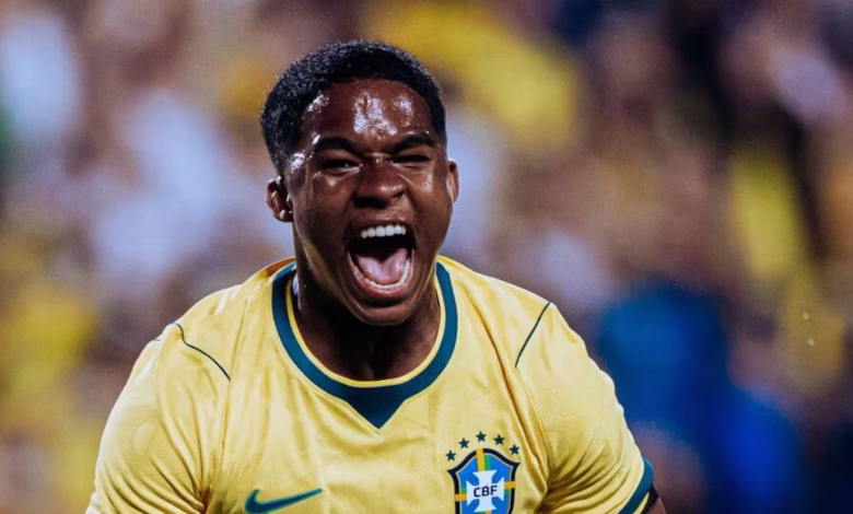 إندريك مع البرازيل