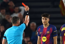 حالات الطرد ريال مدريد وبرشلونة