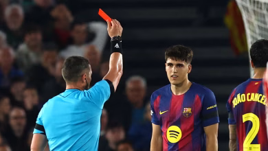 حالات الطرد ريال مدريد وبرشلونة