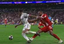 طرد تاه ضد ريال مدريد