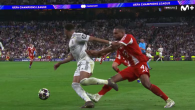 طرد تاه ضد ريال مدريد