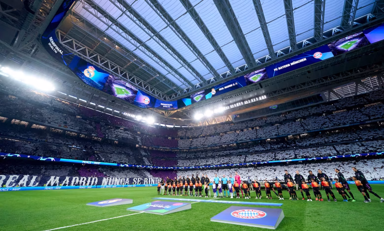 إغلاق سقف البرنابيو أمام بايرن