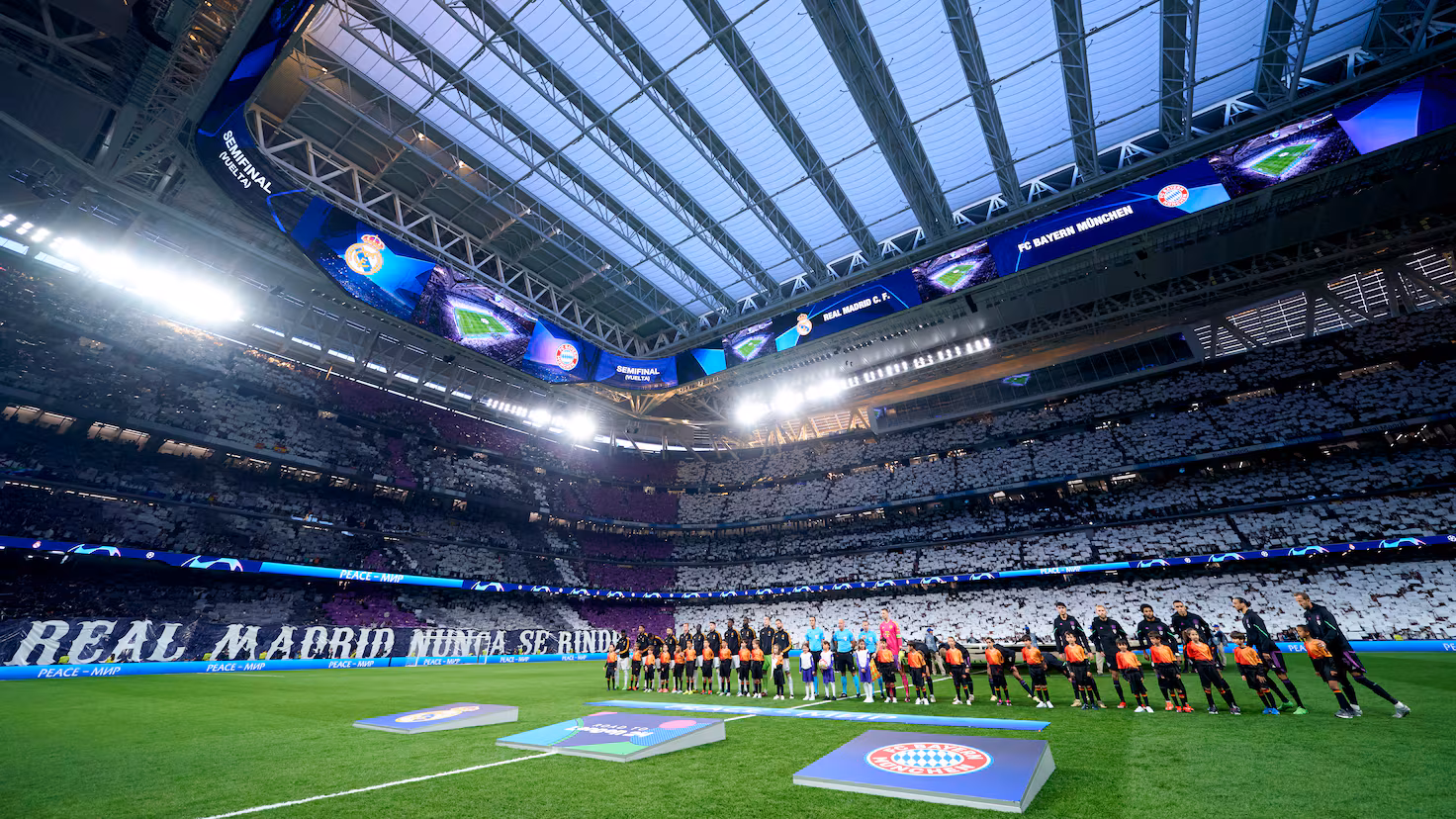 إغلاق سقف البرنابيو أمام بايرن