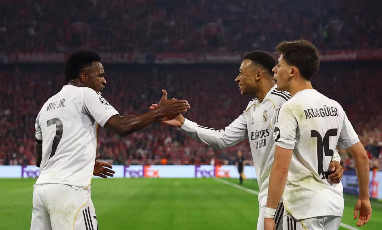 فينيسيوس ومبابي ريال مدريد