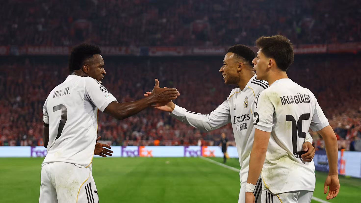 فينيسيوس ومبابي ريال مدريد