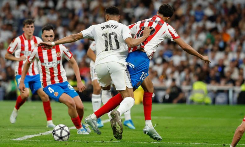 ركلة جزاء مبابي ضد جيرونا