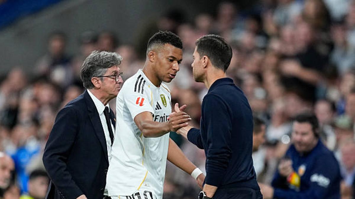 مبابي وفينيسيوس ريال مدريد