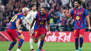 تراجع ريال مدريد أمام برشلونة في الليجا