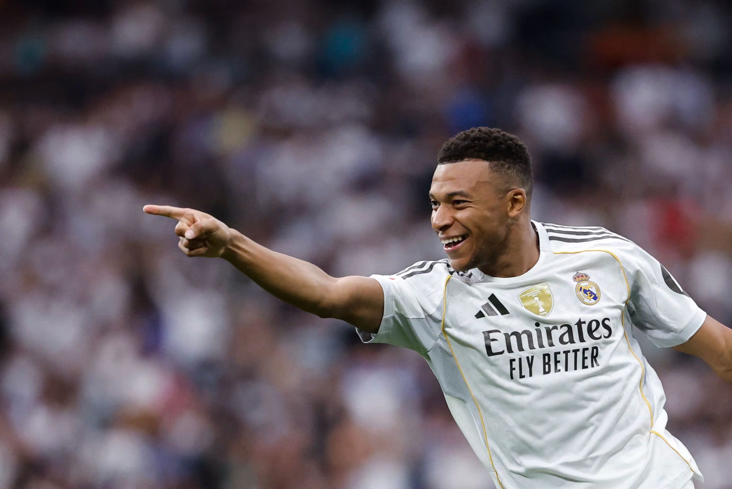 مبابي جماهير ريال مدريد