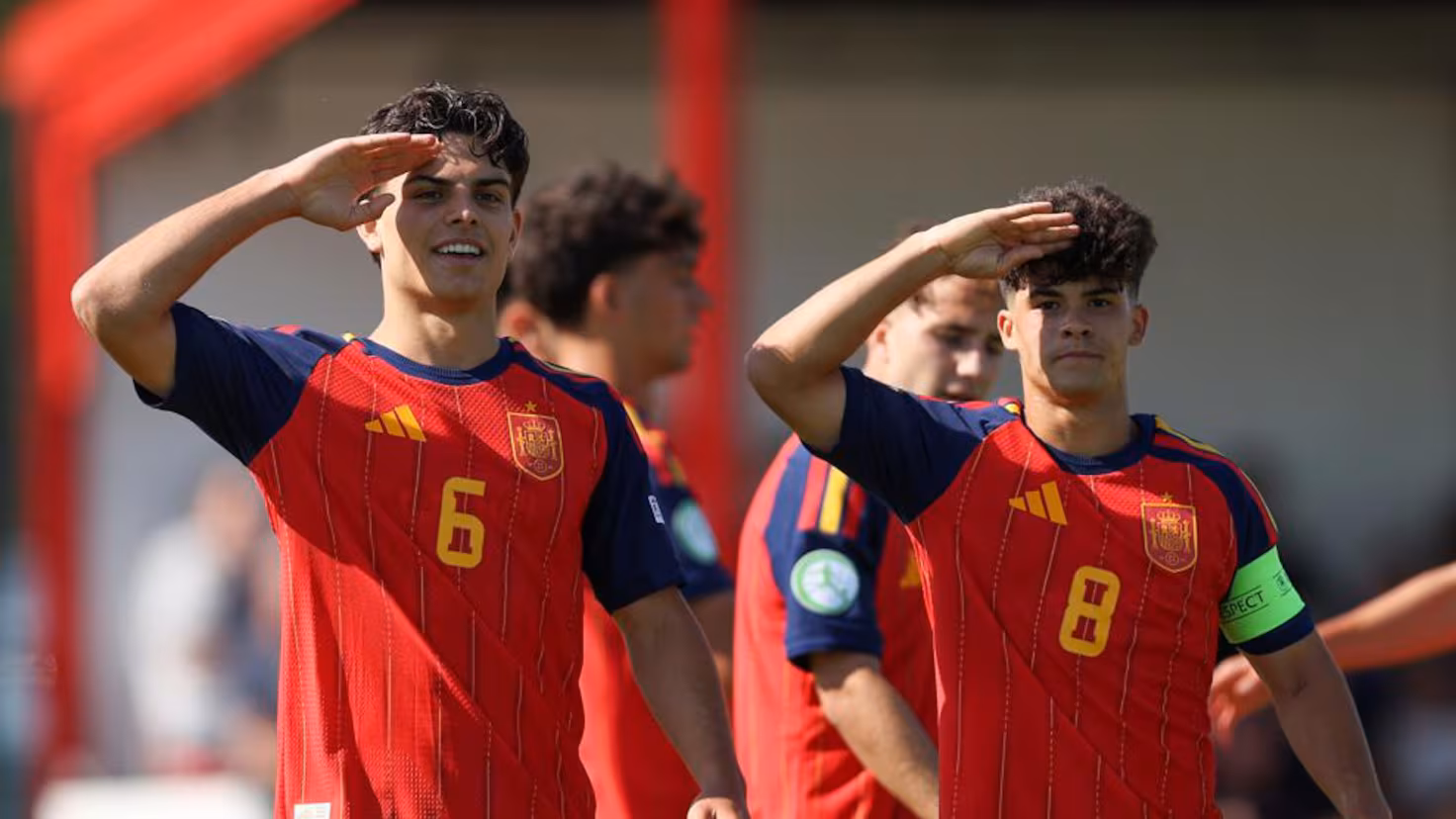 مواهب ريال مدريد في منتخب إسبانيا تحت 19