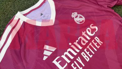 القميص الوردي لريال مدريد
