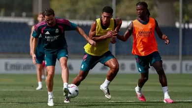 تدريبات ريال مدريد